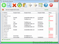 DNS Blacklist Monitor screenshot